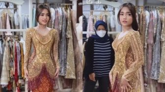 Makna Warna Merah dan Emas di Minang, Busana Fuji buat Pernikahan Kakak Dinilai Saingi Pengantin