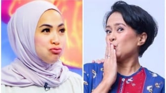 Tak Pakai Hijab, Beda Reaksi Sarah Sechan dan Feni Rose Saat Ditegur Anak-anak