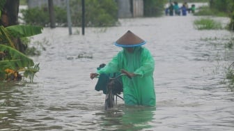 Akses Jalan Desa di Kudus Putus Akibat Banjir Selama Sepekan