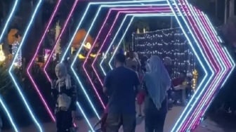 Festival Glowtopia Hadir di Palembang, Cahaya Aesthetic yang Wajib Dikunjungi