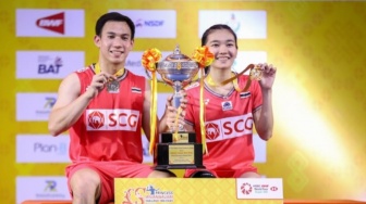 Bass/Supissara Juara Thailand Masters 2025, Dejan/Fadia Runner Up