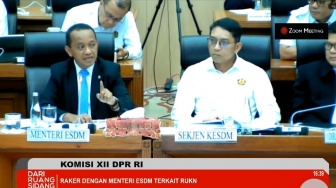 Soal Kebijakan Penyaluran Gas Melon, Bahlil Bilang ke DPR: Kami Tak Bermaksud Menyulitkan Masyarakat