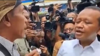 Menteri Bahlil Disemprot Warga: Anak Kami Lapar, Pakai Logika Dong Pak!