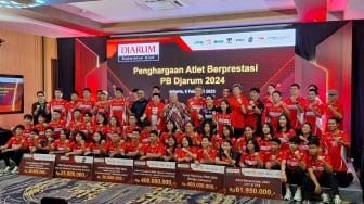 Konsisten! Atlet Berprestasi PB Djarum Kembali Dapat Kucuran Bonus