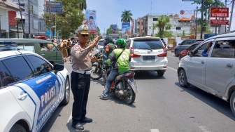 Info Pengalihan Arus Lalu Lintas Bank Lampung Run 2025, Minggu 9 Februari