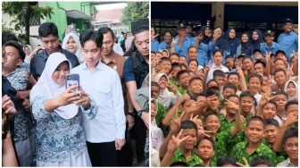 Gibran Sering Buat Konten Bersama Anak Sekolah, Netizen Curiga: Prospek Buat 2029?