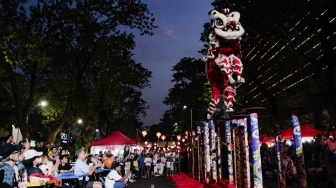 Mengintip Perayaan Cap Go Meh di Kawasan SCBD