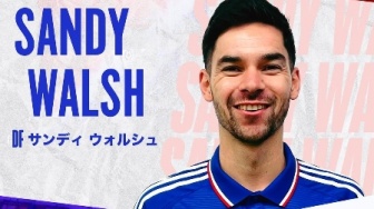 Sandy Walsh Gabung Yokohama Marinos, Kenakan Nomor yang Pernah Dipakai Takefusa Kubo