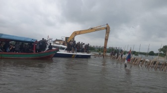 Pagar Laut Bekasi Dibongkar, Dirjen PSDKP KKP: Itu Bagian dari Sanksi