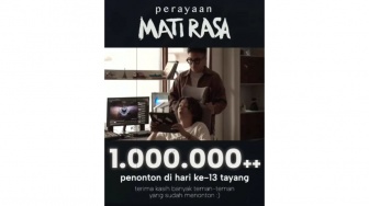 Perayaan Mati Rasa Tembus 1 Juta Penonton, Bukti Antusiasme Tinggi!