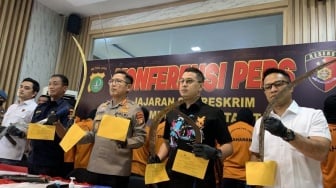 Polres Metro Jakarta Utara Tangkap Sembilan Pelaku Tawuran Antar Geng di Penjaringan