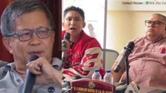 Rocky Gerung Didesak Turun Tangan Hadapi Razman Arif Nasution dan Firdaus Oiwobo