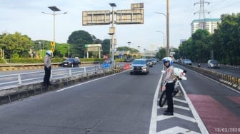 Polda Metro Jaya Kerahkan 90 Personel Pengurai Kemacetan di Jakarta