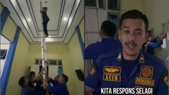 Viral Damkar Respon Permintaan Masyarakat Ganti Lampu: Jangan Menyusahkan..