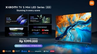 Xiaomi TV S Mini LED Series 2025 Rilis ke Indonesia, Harga Tembus Rp 20 Juta