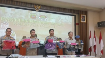 Lansia Tersangka Rudapaksa Anak Usia 9 tahun Ditahan Polres Sukabumi