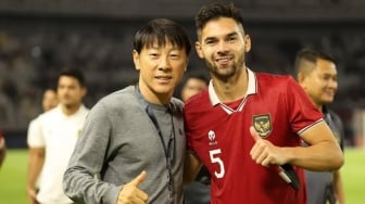 Timnas Indonesia Kalah Telak, Suporter Teriakan Nama Shin Tae-yong di Allianz Stadium