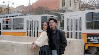 Sikap Romantis Randy Martin ke Lyodra di Budapest Bikin Baper, Bak Dunia Milik Berdua