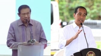 Namanya Terus Disebut Prabowo, Pidato Jokowi Dibandingkan dengan SBY: Definisi Downgrade..