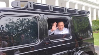 AHY di Istana: Kami Ingin Prabowo Sukses Pimpin Indonesia!