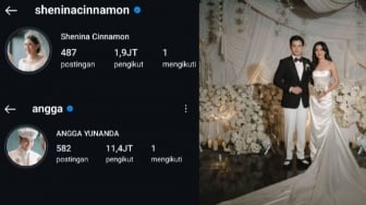 Bucin Abis! Selain Angga dan Shenina, Deretan Artis Ini Cuma Follow Pasangannya di Instagram