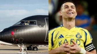 Harga Jet Pribadi Cristiano Ronaldo, Punya Fasilitas bak Hotel Kini Dibawa ke Indonesia