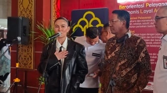 Heboh Denda Rp1,5 Miliar, Agnez Mo Sambangi Kemenkumham, Ada Apa?