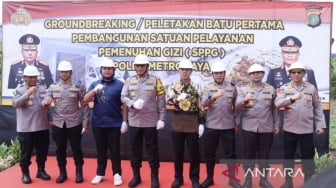 Polda Metro Jaya Bangun Gedung Satuan Pelayanan Pemenuhan Gizi Wujud Dukungan Program MBG