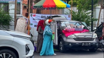 Sita Kursi dan Meja, Satpol PP Tertibkan PKL Bandel di Kotabaru Yogyakarta