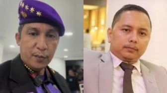 Nyaris Adu Jotos di Acara TV, Beda Pendidikan Firdaus Oiwobo Vs Pitra Romadoni