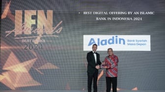 Bank Aladin Syariah Raih IFN Best Digital Offering by an Islamic Bank in Indonesia 2024 di Dubai