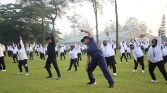 Hari Pertama Retreat Kepala Daerah Full Belajar di Kelas, Peserta Sakit dapat Dispensasi