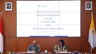 PT Timah dan UGM Tandatangani MoU Terkait Pendidikan, Penelitian dan Pengabdian ke Masyarakat