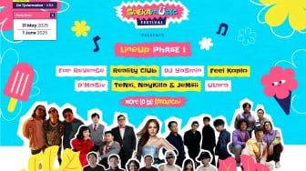 Catat Lur! Festival Musik Spektakuler: 14 Artis Ternama Siap Guncang De Tjolomadoe