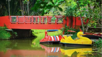 The Le Hu Garden, Tempat Wisata Sederhana dengan Suasana Alam Asri di Medan