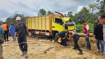 Truk Angkut Pekerja Tercebur Sungai di Pelalawan: 15 Orang Meninggal, 17 Selamat