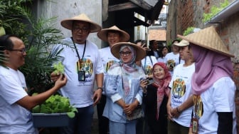 Urban Farming Lorong Mekaar, Langkah PNM Wujudkan Asta Cita Ketahanan Pangan