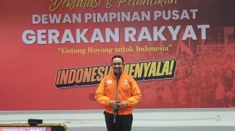 Usung Tagline Indonesia Menyala, Anies Baswedan Saksikan Deklarasi Ormas Gerakan Rakyat