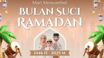 50 Poster Menyambut Ramadhan 2025 Gratis, Download dan Edit Sesuai Kreasimu Sendiri!