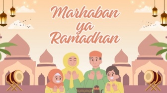 45++ Gambar Marhaban Ya Ramadhan 2025 dengan Kata-kata Menarik, Upload di Medsos