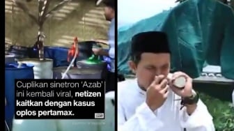 Viral Lagi FTV Azab Pengoplos Bensin, Publik Kaitkan dengan Kasus Pertamax