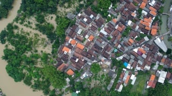 Banjir Rendam Ratusan Rumah di Sidoarjo