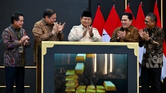 Presiden Prabowo Resmikan Pegadaian Sebagai Bank Emas Pertama di Indonesia