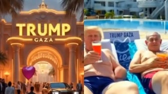 Trump Pamer Video AI "Gaza Riviera" Mewah, Hamas Kecam Keras!