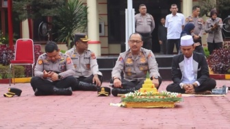 Polres Langkat Gelar Tradisi Punggahan Sambut Bulan Ramadan, Apa Itu?