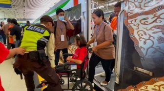 Ramadan Inklusif, Transportasi Khusus Disabilitas di Stasiun Bandara Yogyakarta Mulai Diberlakukan