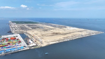 Proyek Pembangunan Terminal Kalibaru Pelabuhan Tanjung Priok Capai 75 Persen