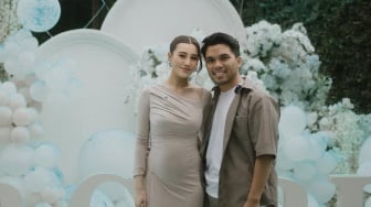 Aaliyah Massaid Kembali Bagikan Foto Gender Reveal: Tak Sabar Bertemu dengan Putra Pertamanya