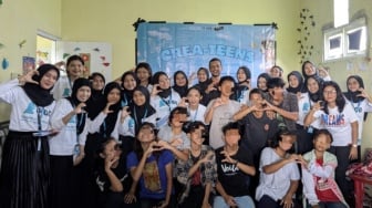 Inspiratif! Awardee Beasiswa U-go X Inotek Kelompok UNY Gelar Kegiatan Proyek Sosial