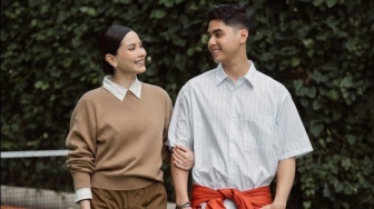 OOTD Al Ghazali dan Alyssa Daguise: Pesona Earth-Tone yang Abadi
